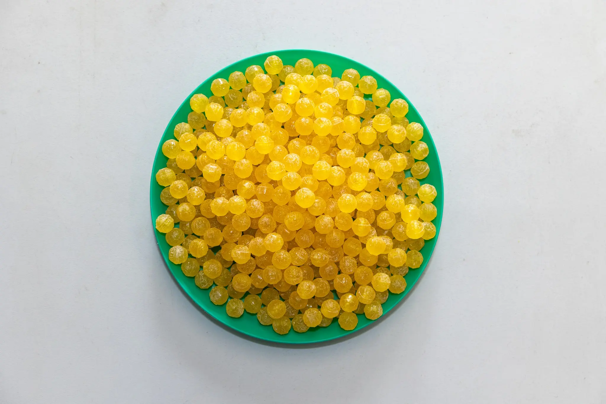 Butter Menthol candy plate