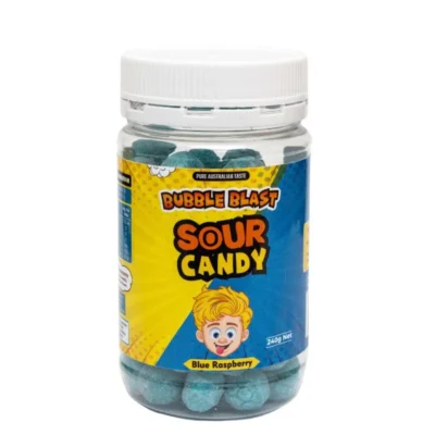 Blue Raspberry Sour Candy Pack (240g)
