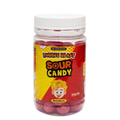 Strawberry Sour Candy Pack (240g)