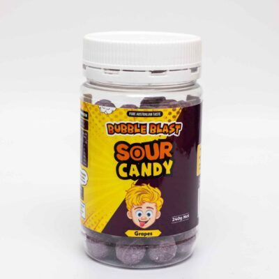 Grapes Sour Candy Pack (240g)
