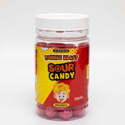 Strawberry Sour Candy Pack (240g)