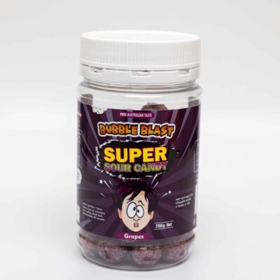 Grapes Super Sour Candy Pack (200g)